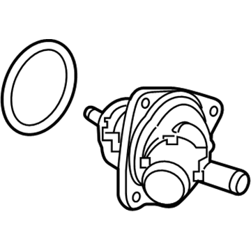 Acura 19315-RLV-A51 COVER, THERMOSTAT