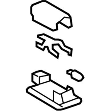 Lexus 81250-33030 Lamp Assembly, Rear Room