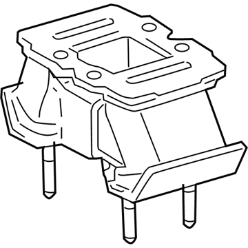 Lexus 12371-31070 Insulator, Engine Mounting, Rear NO.1