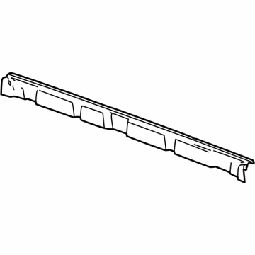 GM 84873464 MOLDING ASM-R/WDO LWR GARN *BLACK
