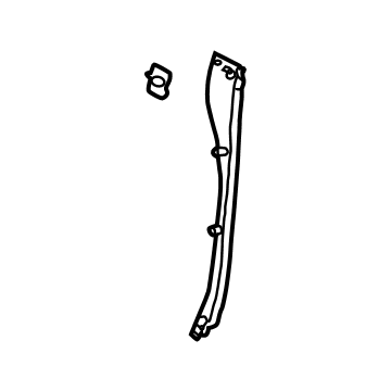 GM 85150583 MOLDING ASM-BODY H/PLR GARN *BLACK