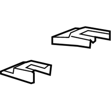 GM 20812660 Track End Cover