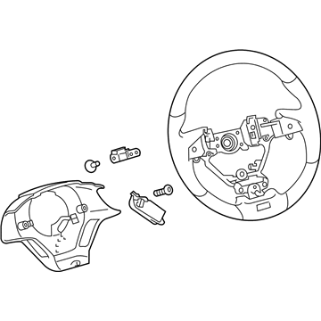 Toyota 45100-60A20-23 Steering Wheel