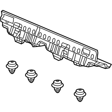 Acura 83824-TX4-A01ZA Lid Assembly, Cargo Floor (Sandstorm) (Front )