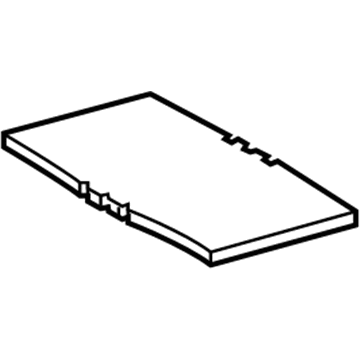Lexus 63343-60070 Pad, Roof SILENCER