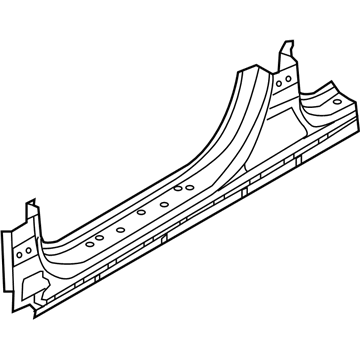 Hyundai 71312-C1D00 Panel-Side Sill Outrer, LH