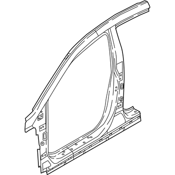 Hyundai 71110-C1A00 Panel Assembly-Pillar Outer, LH