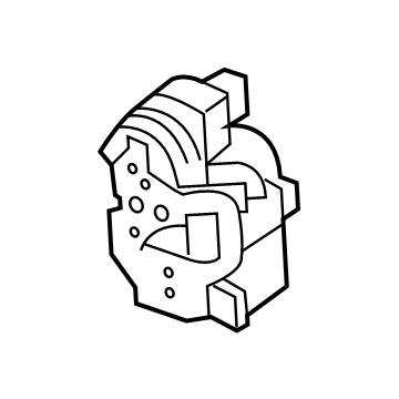 GM 13546550 LATCH ASM-RR S/D