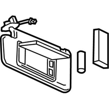 GM 39137492 Sunvisor