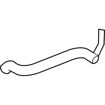 Ford XW1Z-8260-AA Upper Hose