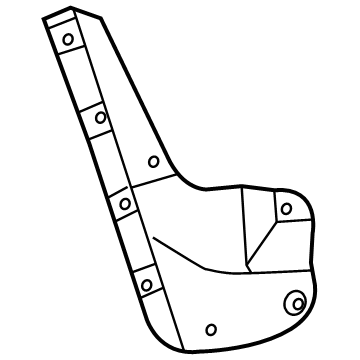 Toyota 76625-35250 Mud Guard