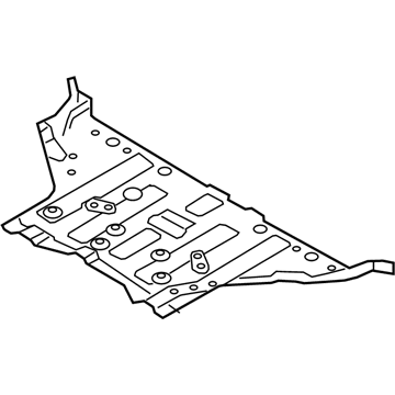Hyundai 84191-K4000 Cover-Engine Under, RR