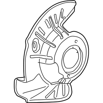 Ford 7C3Z-2B159-B Splash Shield