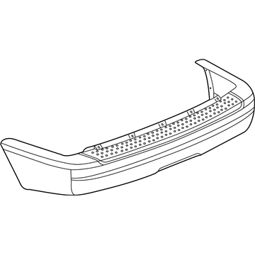 Mopar 5JE55ZSPAC FASCIA-Rear