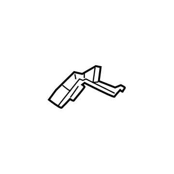 GM 84825208 BAFFLE ASM-QTR UPR PNL