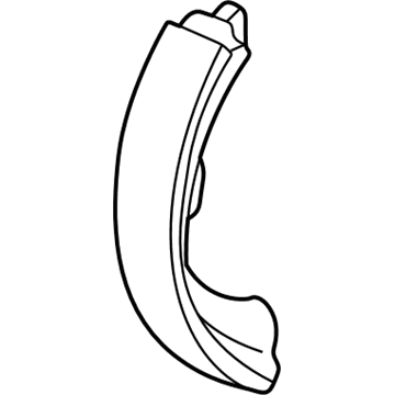 Honda 43155-SM4-A02 Shoe C, Rear Brake