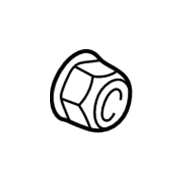 Honda 90305-S30-003 Nut, Spindle