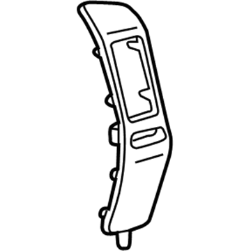 Lexus 55474-60050 Garnish, Instrument Cluster Finish Panel