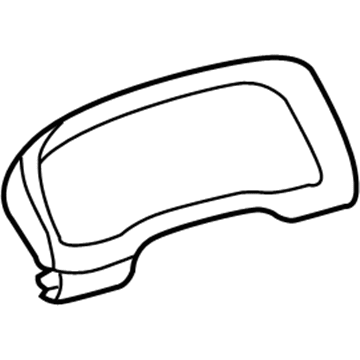 Lexus 55411-60220 Panel, Instrument Cluster Finish