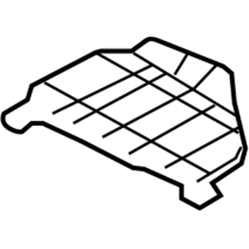 Honda 74621-SNC-A00 Cover, R. Middle Floor (Lower)