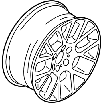 BMW 36-11-6-775-993 Light Alloy Rim