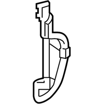 Infiniti 78842-1MA0A Guard Assembly-DRAFTER, RH