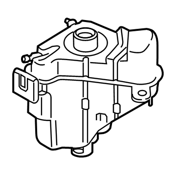 BMW 17-13-8-677-649 Coolant Expansion Tank