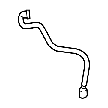 BMW 17-12-8-623-572 Engine Coolant Reservoir Hose