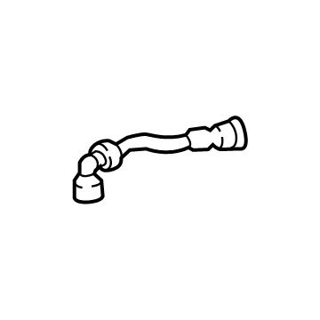 BMW 17-12-8-620-944 Radiator Expansion Tank Hose