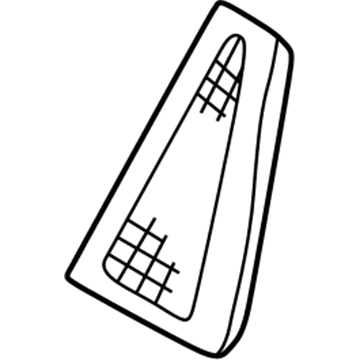 Lexus 64712-76011-C0 Cover, Deck Side Trim