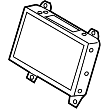 Hyundai 96525-3N550 Monitor Assembly-Front Avn
