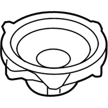 Hyundai 96380-3M200 Subwoofer Speaker Assembly