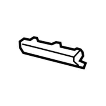 Honda 77261-TA0-A01ZA Garnish Assy., Driver (Outer) *NH608L* (UH GUN METALLIC)