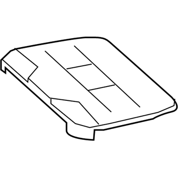 Lexus 51470-30011 Cover, Engine Room Side, LH NO.2