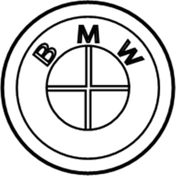 BMW 51-14-7-196-559 Badge, Rear