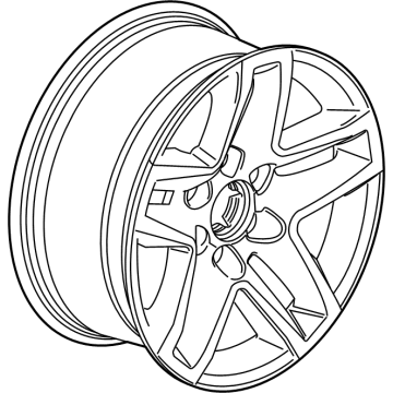 GM 23376218 Wheel, Alloy
