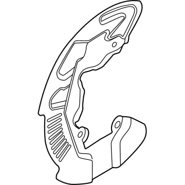 Ford FR3Z-2K005-H Splash Shield