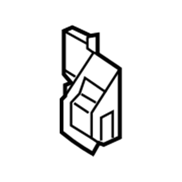 Toyota 88688-04280 Condenser Lower Bracket