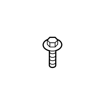 BMW 07-11-9-908-735 Hex Bolt With Washer