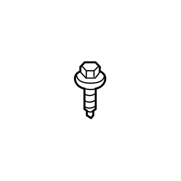 BMW 07-11-9-904-486 Screw Hexagonal Head