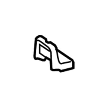 Lexus 72157-0E010-A0 Cover, Seat Track Bracket, Inner RH