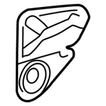 Hyundai 97217-25000 Lever-Temperature Door