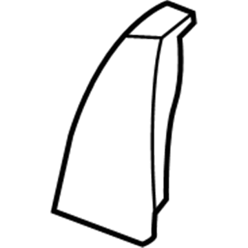 BMW 52-20-9-110-931 Side Section, Imitation Leather, Left