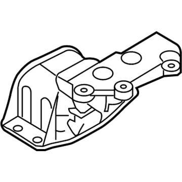 Nissan 11210-ET80A Engine Mounting Insulator, Right