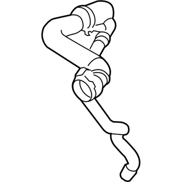 BMW 11-53-7-848-380 Coolant Pump-Radiator Line