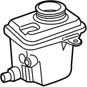 BMW 17-13-7-841-266 Cooling Water Expansion Tank