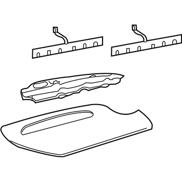 Ford 6W1Z-13A613-CAD High Mount Lamp