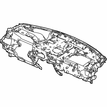 Acura 77100-TYA-A04 Panel Assembly, Instrument