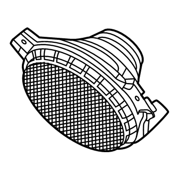 Mopar 68332343AB SPEKAER-Front