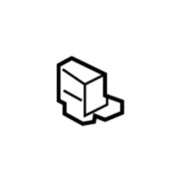 Hyundai 71115-F2000 Bracket Assembly-Fender Rear Upper Mounting